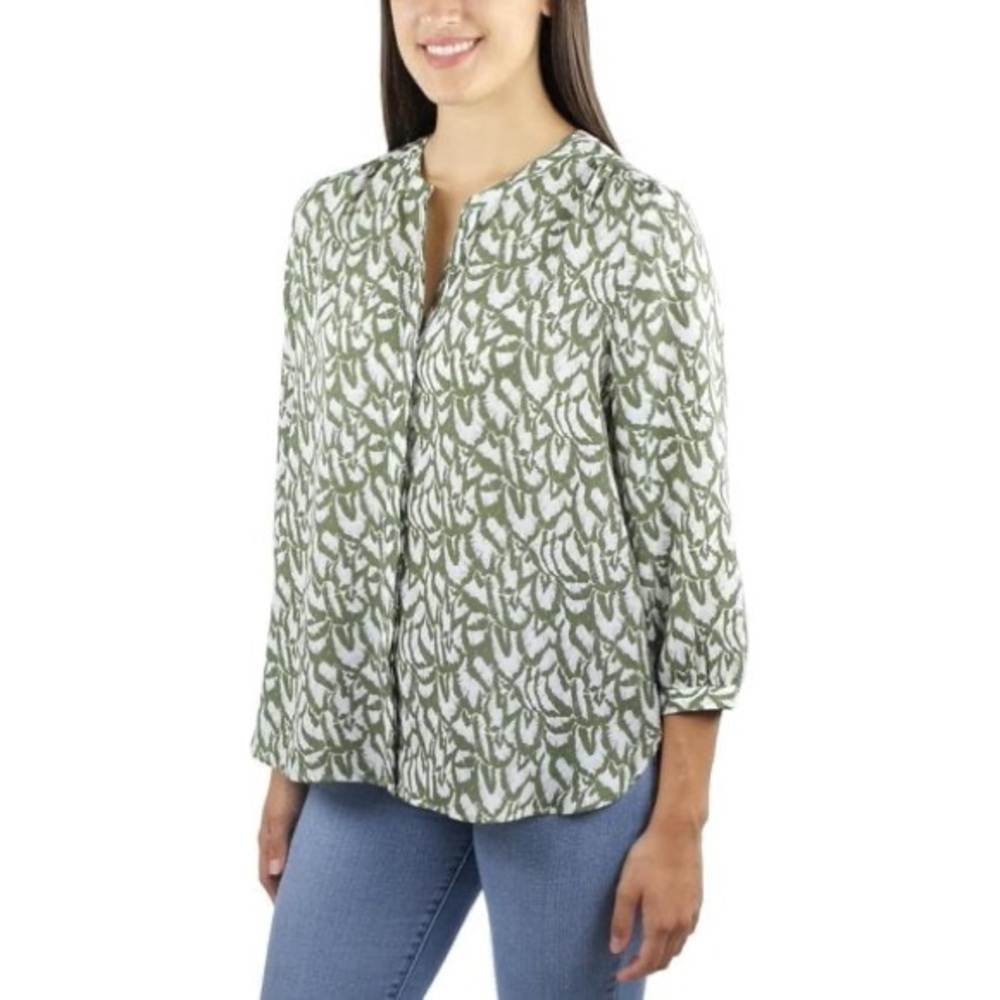 Jachs Girlfriend Ladies' 3/4 Sleeve Blouse